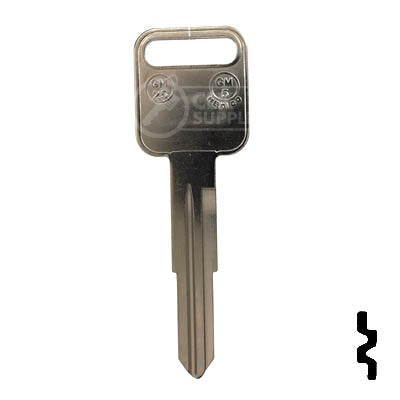 Uncut Key Blank | Geo | X184 ( B65 ) — CLK Supplies