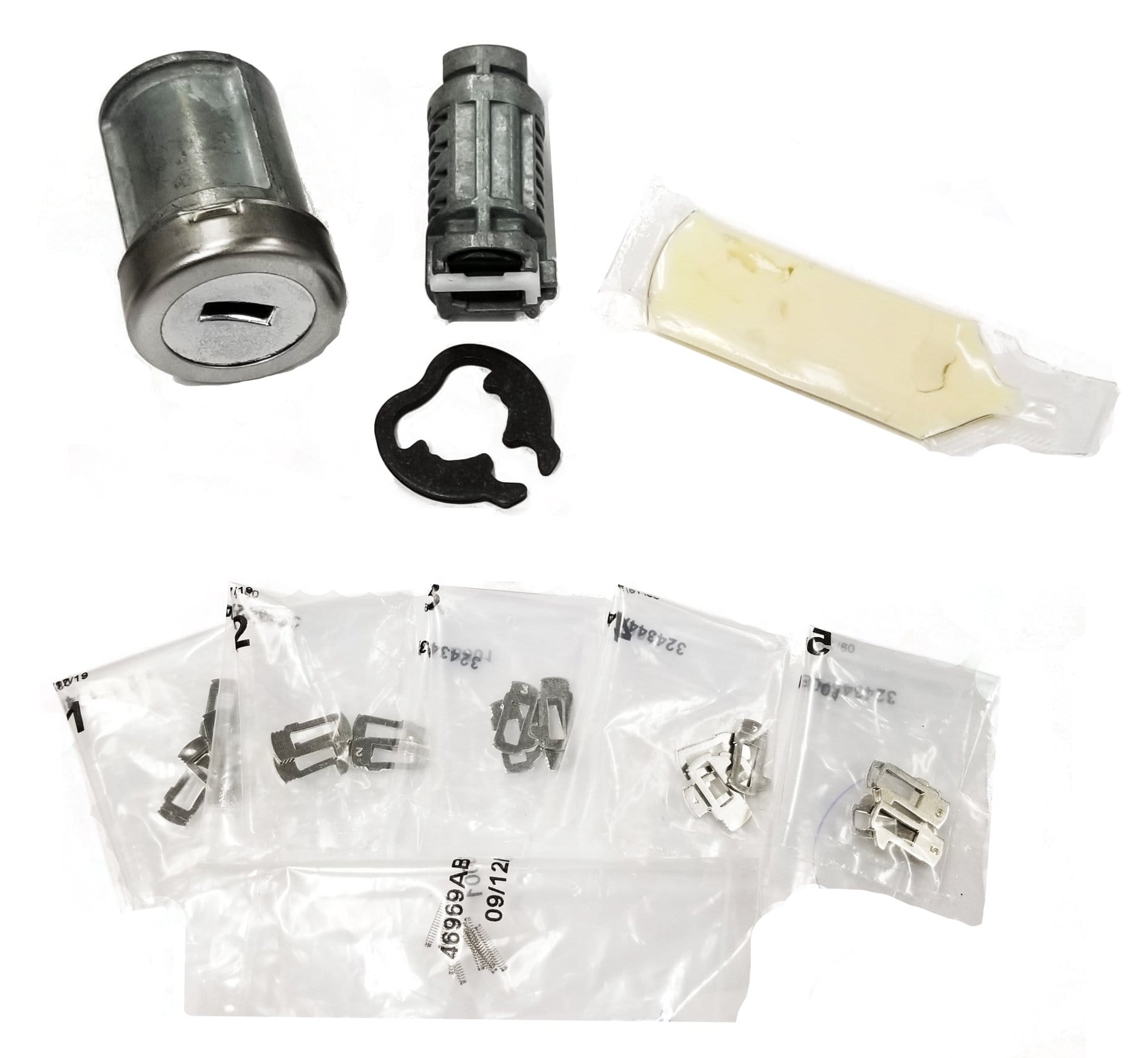Strattec Ford Ignition Lock Uncoded Full Repair Kit (707592) — CLK