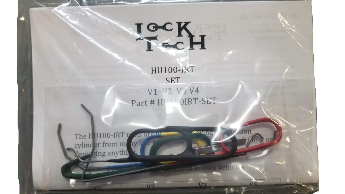 GM Ignition Removal Tool Set (4 Tools) No Drilling, No Damage