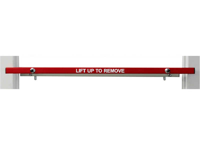 Blockade Bar for 42" Out Swing Door Cylinders & Hardware Major Manufacturing