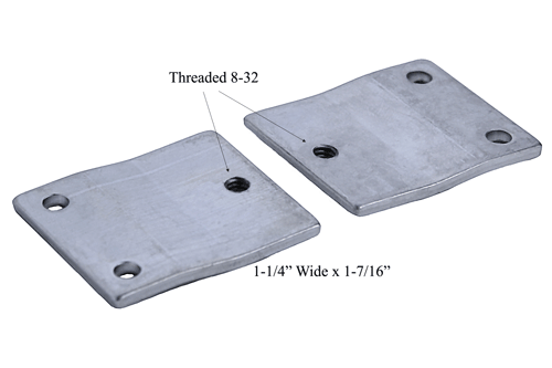 Hollow Metal Frame Latch Mounting Bracket | T-Strike or Deadbolt Latch Door Latch Accessory Major Manufacturing