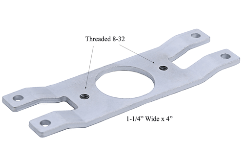 Tubular Latch Plate for Hollow Metal Doors (LMB-01) Cylinders & Hardware Major Manufacturing
