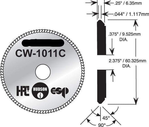 HPC Key Machine Cutter Wheel (CW-1011) Key Machines & Parts Ilco