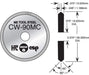 HPC Key Machine Cutter Wheel (CW-90MC) Key Machines & Parts Hudson-ESP-HPC