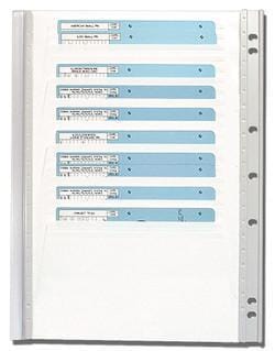 Extra HPC Code Card Storage Panel - Holds 40 Cards Key Machines & Parts Hudson-ESP-HPC