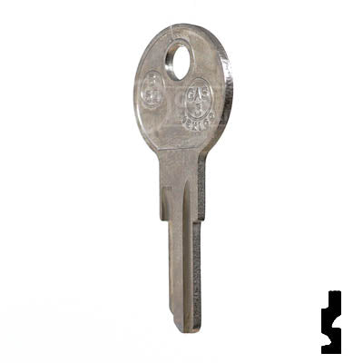 Uncut Key Blank | Gas Cap | B52, 1098GX — CLK Supplies