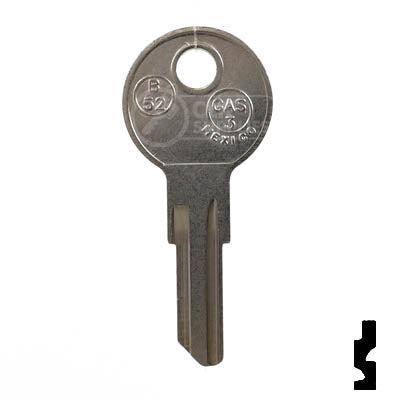 Uncut Key Blank | Gas Cap | B52, 1098GX — CLK Supplies