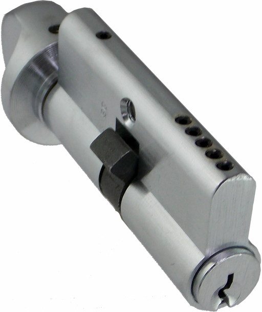 Single Sided Profile Cylinder Yale Keyway 26D with Thumb Turn Euro Profile Cylinder GMS Industries