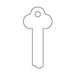 Uncut Key Blank | Mosler | 723 Key Blanks Ilco