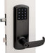 TownSteel E-Genius 5000 Series Grade 1 Interconnected Push Button Electronic Lock 4" On Center w/Bluetooth-Flat Black Electronic Lock TownSteel