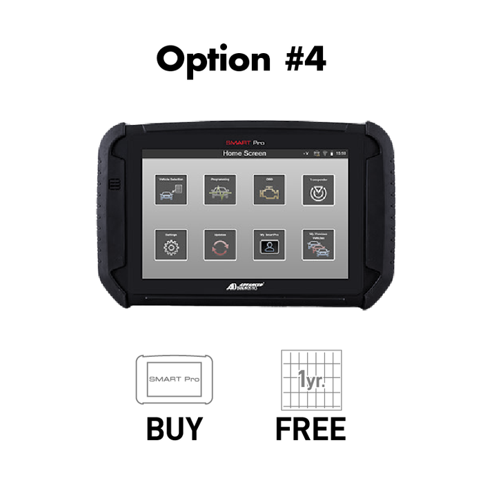 Smart Pro Option #4 - Purchase Smart Pro and get 1 Free Year of UTP Automotive Tools Advanced Diagnostics