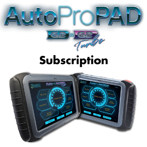 AutoProPAD G/G2 Turbo Updates, Support & Extended Warranty Subscription Key Programmer Software XTool