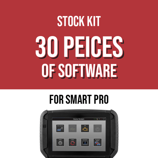 The SMART Pro™ Stock Software Kit - Consists of 30 pcs software Automotive Tools Advanced Diagnostics