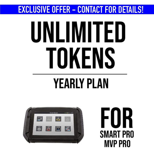 Unlimited Token Plan for Advanced Diagnostics Smart Pro- Yearly Plan Automotive Tools Advanced Diagnostics