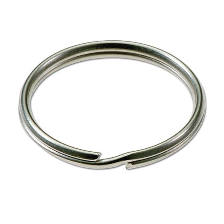 1/2" Nickel Plated Split Keyrings 100/Bag Key Chains & Tags Lucky Line