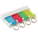 4 Key Tag Track with Tags Key Chains & Tags Lucky Line