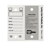 Self Laminating Stock Tag 250/pk Key Chains & Tags Lucky Line