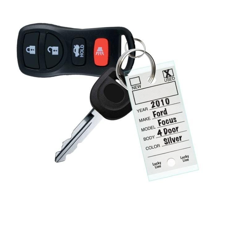 Self Laminating Stock Tag 250/pk Key Chains & Tags Lucky Line