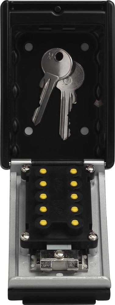 Abus 767 Key Storage Push Button Lock Box - Wall Mounting — CLK Abus 767 Key Storage Push Button Lock Box - Wall Mounting — CLK
