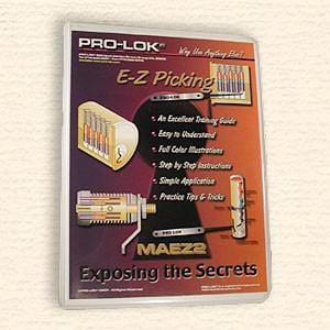 MAEZ2 - E-Z Picking Full Color Instruction Manual - Professional Training Material Pro-Lok
