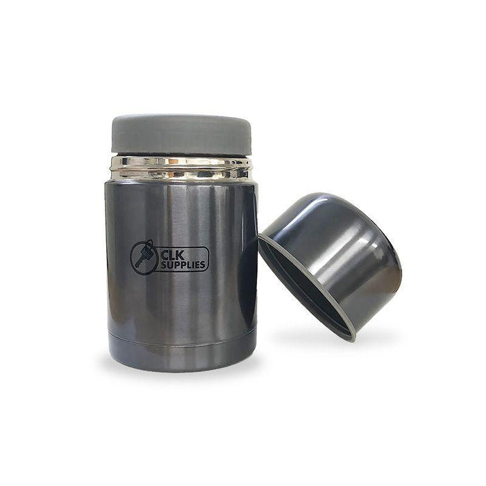 Thermos Vacuum Insulated Stainless Steel Coffee Cup Insulator - Silver/Gray