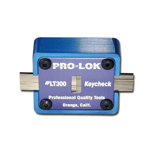 Key Check- Key Blank ID Locksmith Tools Pro-Lok