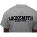 Locksmith T-Shirt - White Locksmith Apparel CLK