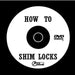 How To Shim Locks DVD With 25pcs Of Lock Shims Locksmith Tools CLK