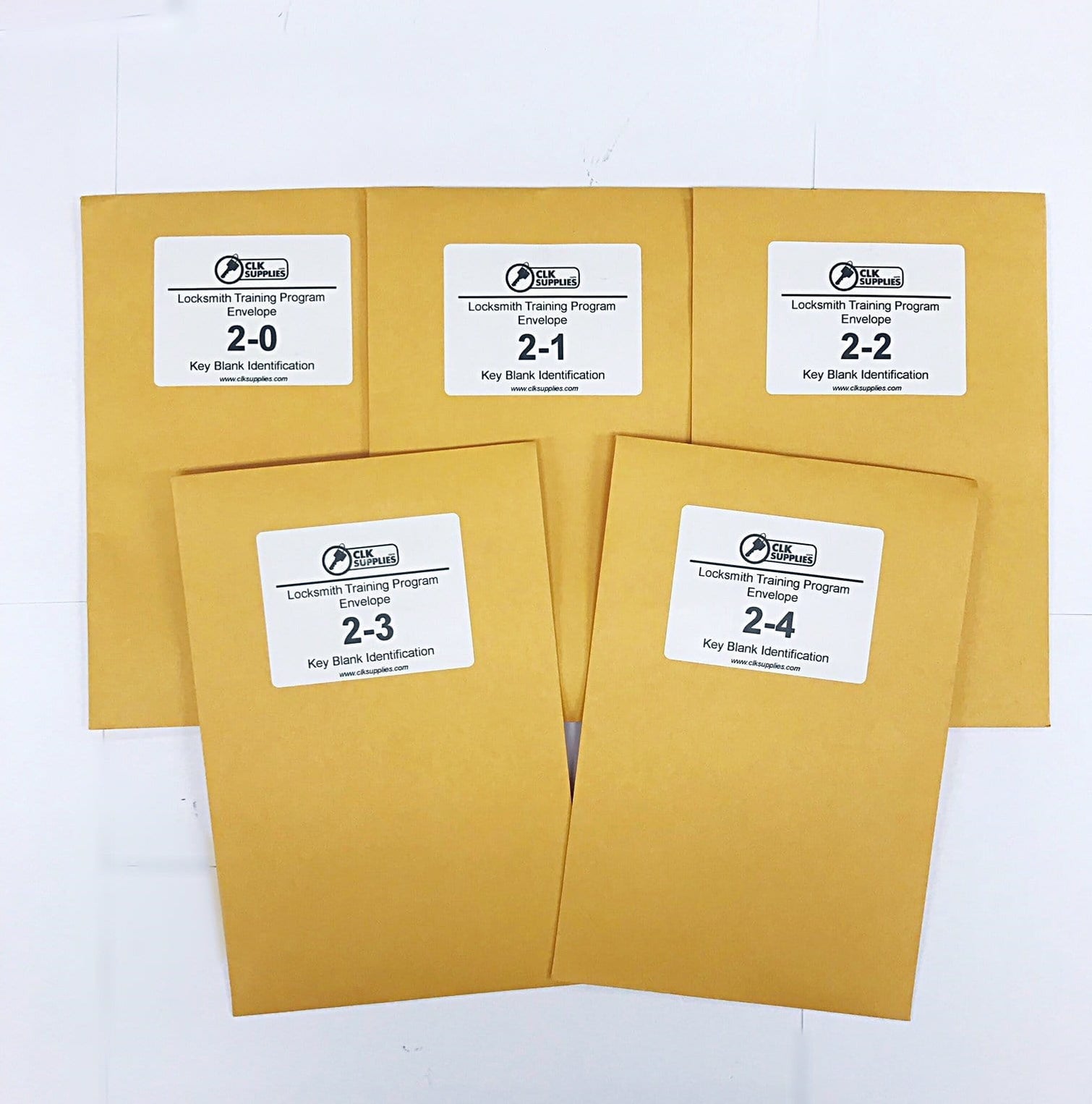 Online Locksmith Training Program Key Blank Identification Kit