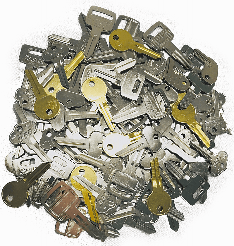 Boat Key Blank Assortment-SAVE! Key Blanks CLK