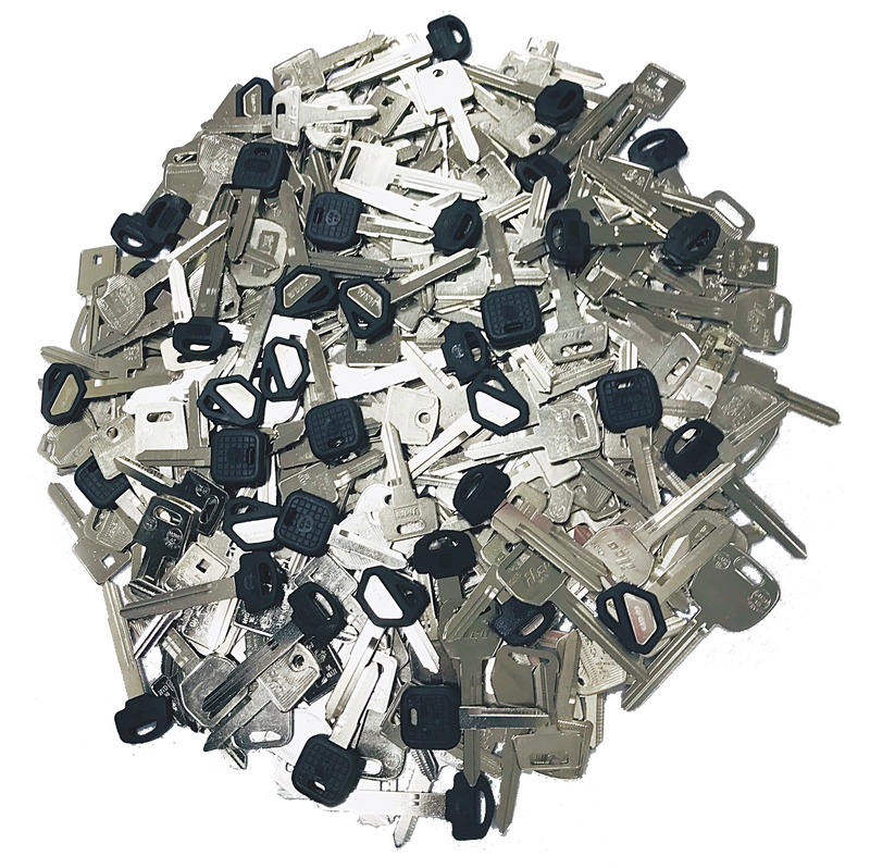 Motorcycle Key Blank Assortment-SAVE! Key Blanks CLK