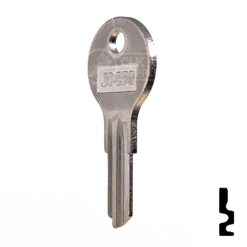 Uncut Key Blank | Fort | FR3, 1054G — CLK Supplies