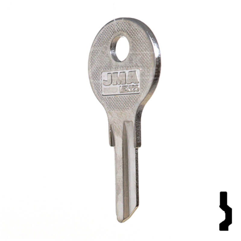 IN29, 1054UN Ilco Lock Key Office Furniture-Mailbox Key JMA USA