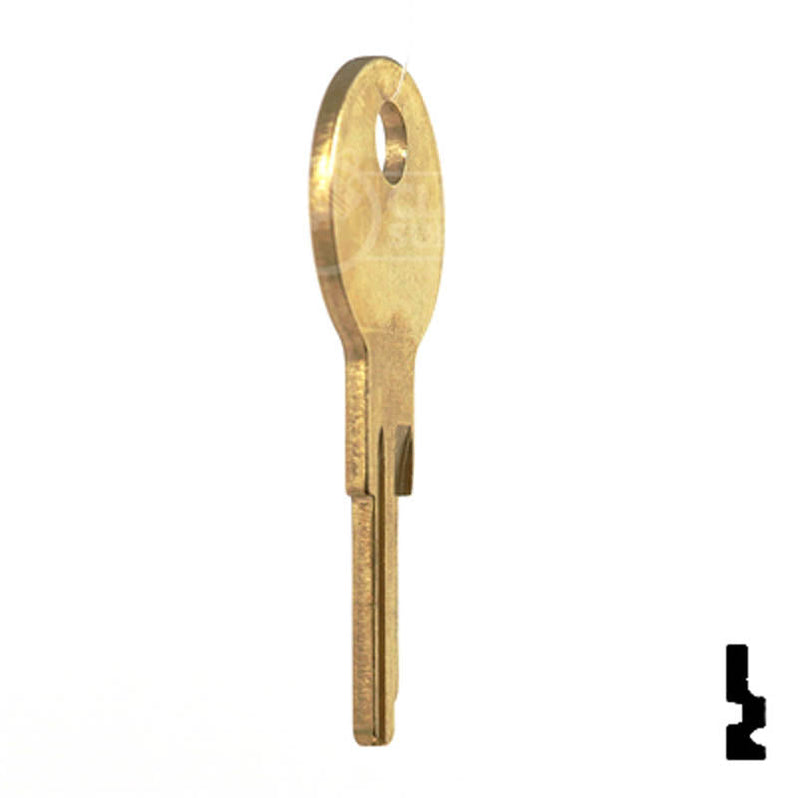 Uncut Key Blank | Jofco, Hudson, Kimball | IN8, L1054B