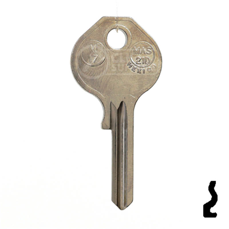 Uncut Key Blank | Master Padlock | M17, 1092C — CLK Supplies
