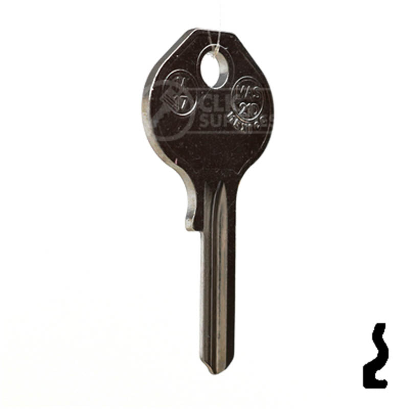 Uncut Key Blank | Master Padlock | M17, 1092C — CLK Supplies