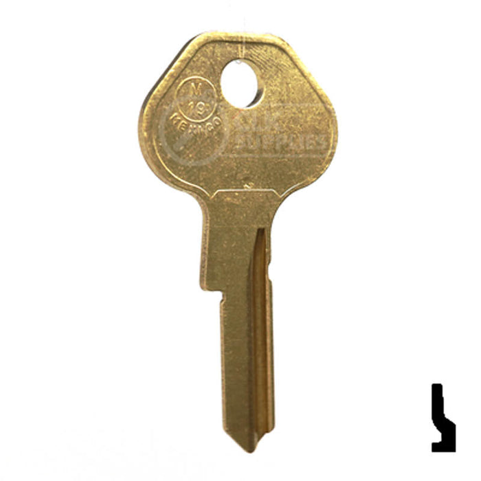 Padlock Key Blanks, M19, 1092-900 Master Key by JMA USA