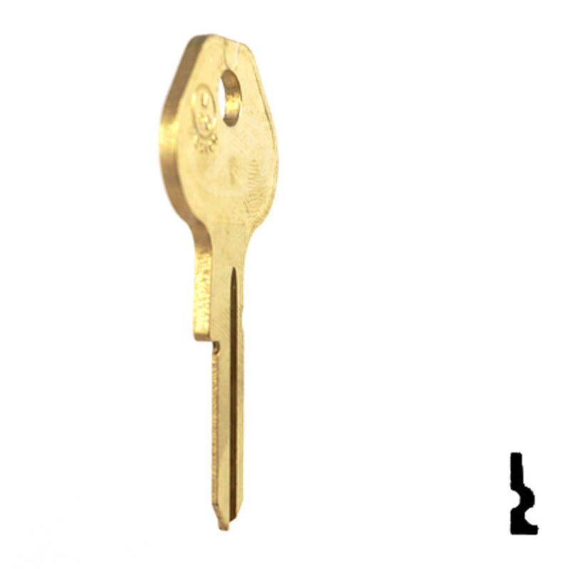Padlock Key Blanks M20, 10926000 Master Key by JMA USA CLK Supplies