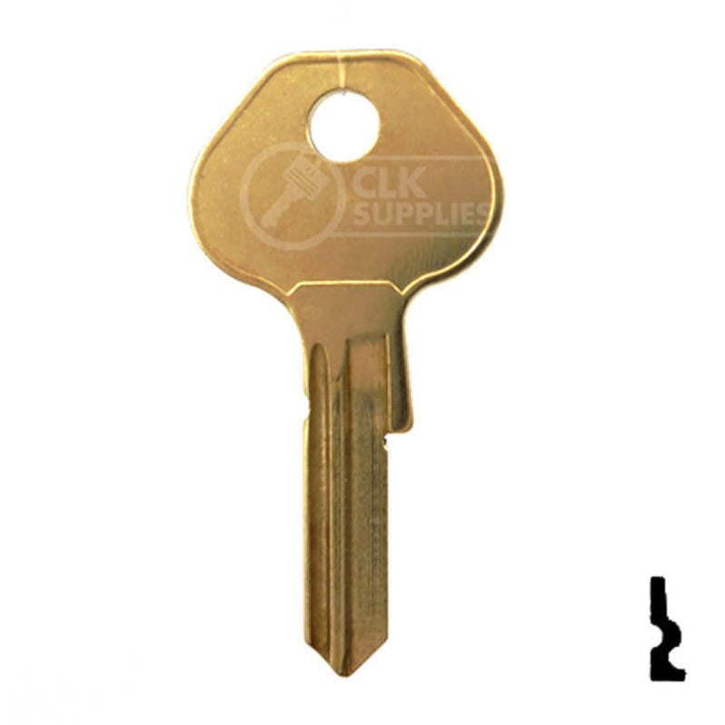 Padlock Key Blanks M20, 10926000 Master Key by JMA USA CLK Supplies