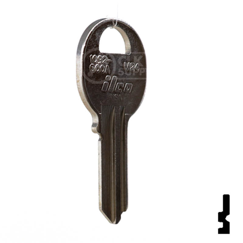 Uncut Key Blank | Master Padlock | M24, 1092-600A — CLK Supplies