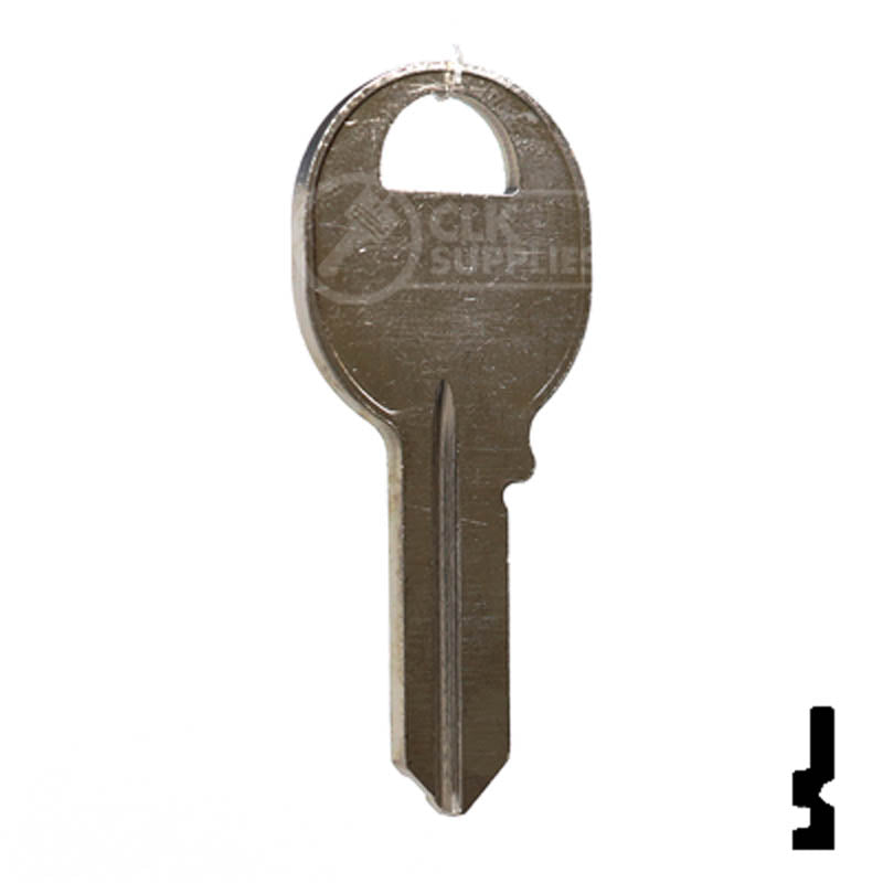 ロッド master.key Uncut Key Blank | Master Padlock | M24, 1092-600A — CLK Supplies