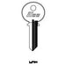 Uncut Key Blank | Hillman | LF-21 Key Blanks Ilco