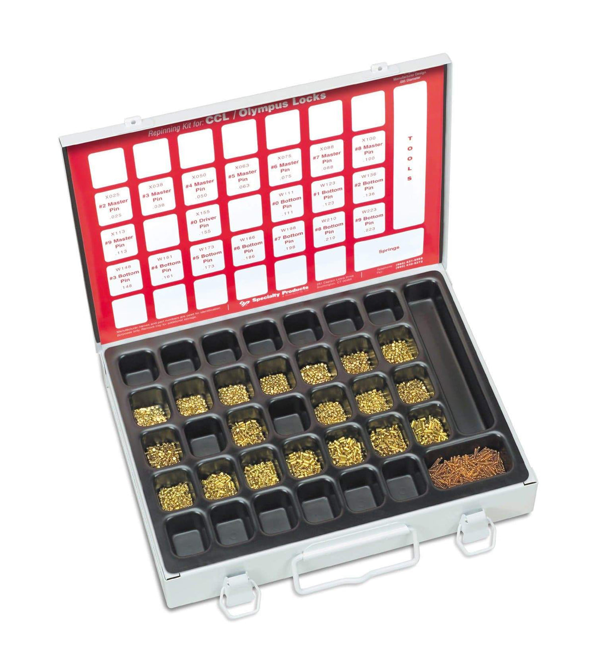 CCL/Olympus Locks Re-Keying Kit — CLK Supplies