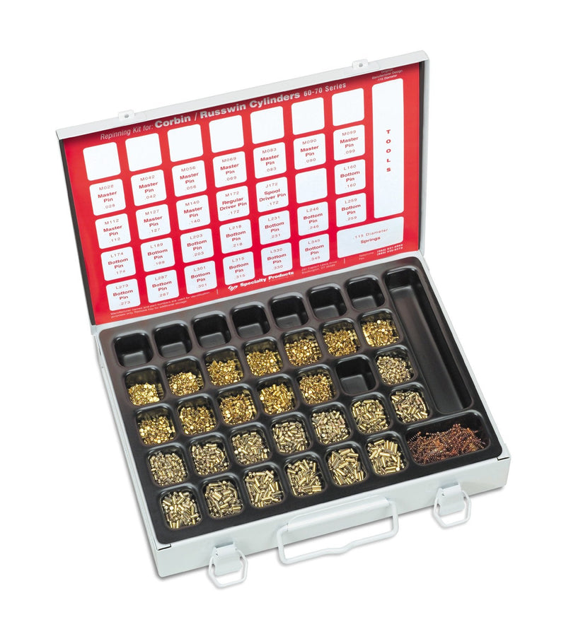 Corbin/Russwin  Re-Keying Kit Pinning and Re-Keying Kits Specialty Products Mfg.