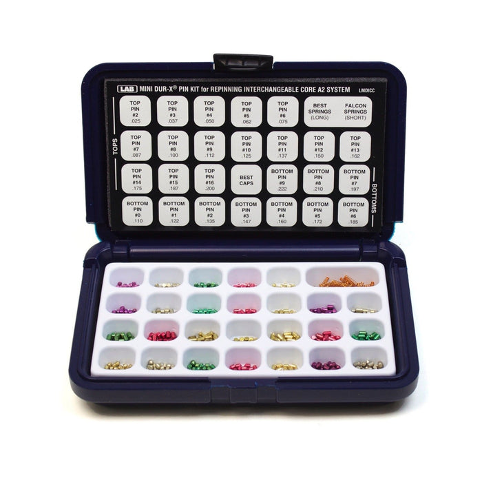 Mini Dur-X Universal ICore Rekeying Kit (A2 System) | Locksmith Tools