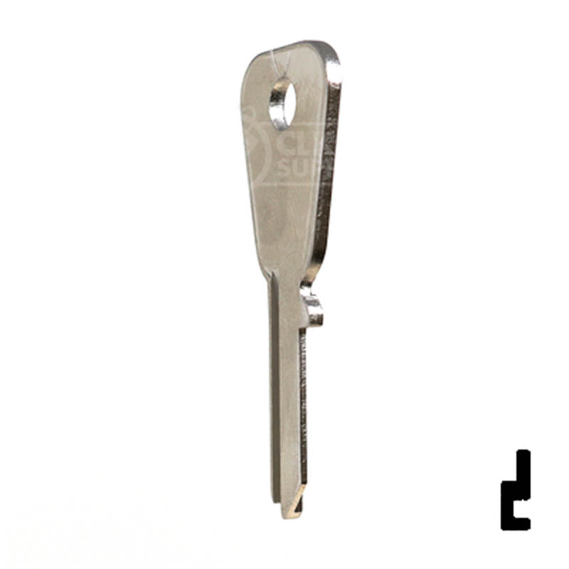 HD66 Honda Motorcycle Key Blank | CLK SUPPLIES, LLC — CLK Supplies