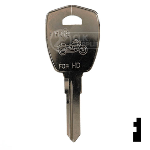 Uncut Key Blank | Harley Davidson | X286, HYD19