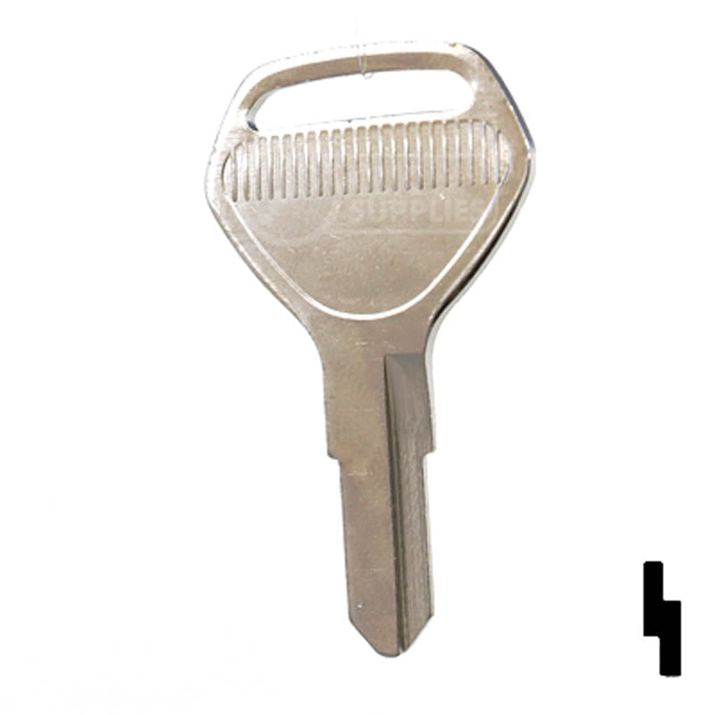 KA12 Kawasaki Key Blank | CLK SUPPLIES, LLC — CLK Supplies