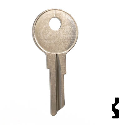 Uncut Key Blank | Waterfract, Boat | CU7 Power Sport Key Ilco