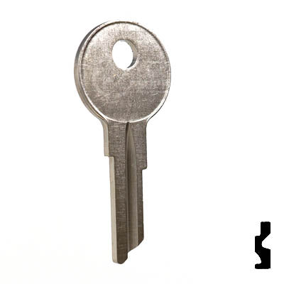 Uncut Key Blank | Waterfract, Boat | CU7 Power Sport Key Ilco